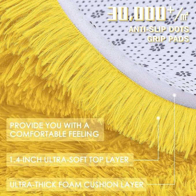 OLANLY 9x12 Machine Washable Large Area Rugs - Image 8