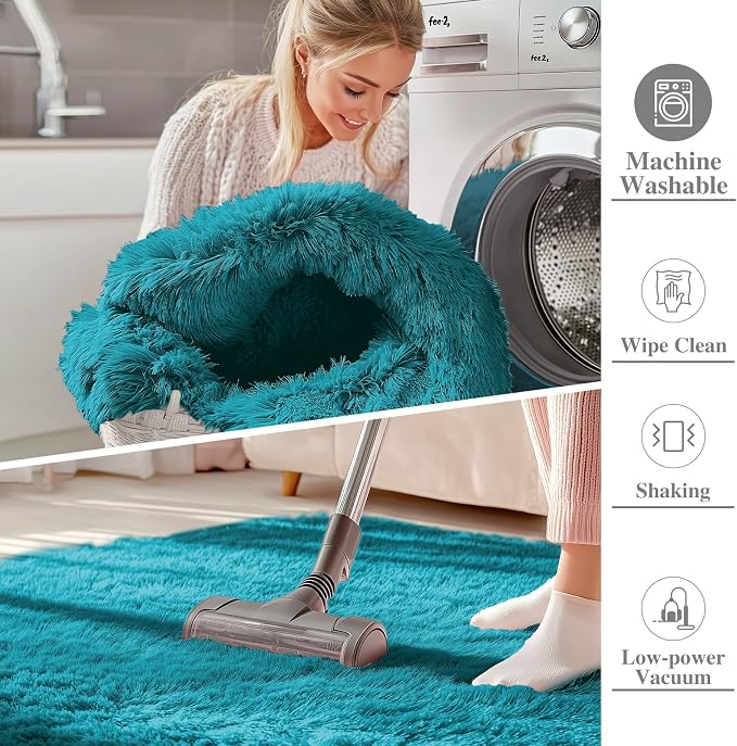 OLANLY 5x8 Machine Washable Large Area Rugs - Image 2