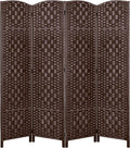 RHF Room Divider Panel, Partition Room Dividers, 4Panel Privacy Screen by RoseHomeFashion
