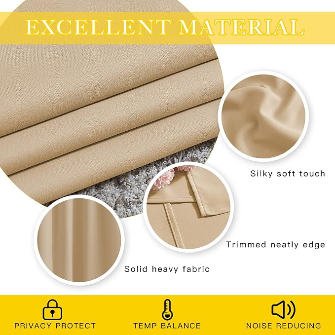 NICETOWN Sliding Door Curtain Window Treatment - Image 5
