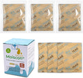 Wisesorb 72% Two-Way Humidity Control Packs- 8 Gram Moisture Absorbers for Herbs, Wood Humidifier Boxes - Natural Craft Paper Design, Individually Sealed Packets, Prevents Leaks [90 Pack]
