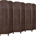 RHF Room Divider Panel, Partition Room Dividers, 6Panel Privacy Screen by RoseHomeFashion