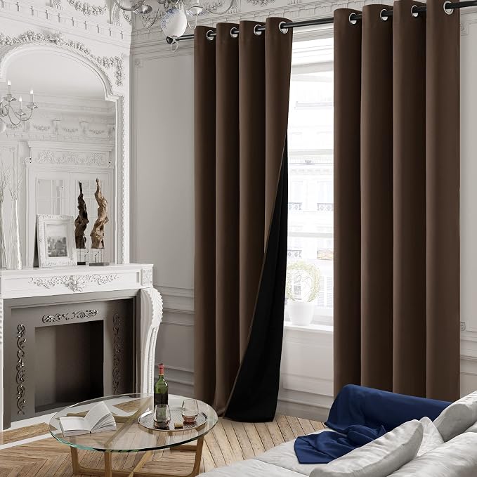 Deconovo Living Room 100% Blackout Curtains - Image 4