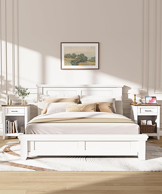Decofy Farmhouse Nightstand - Image 2