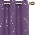 Deconovo Curtains for Living Room, Pattern Blackout Curtains 84 Inches Long | by Unknown