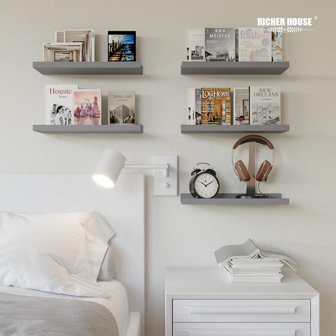 RICHER HOUSE 5-Set Floating Shelves - Image 2