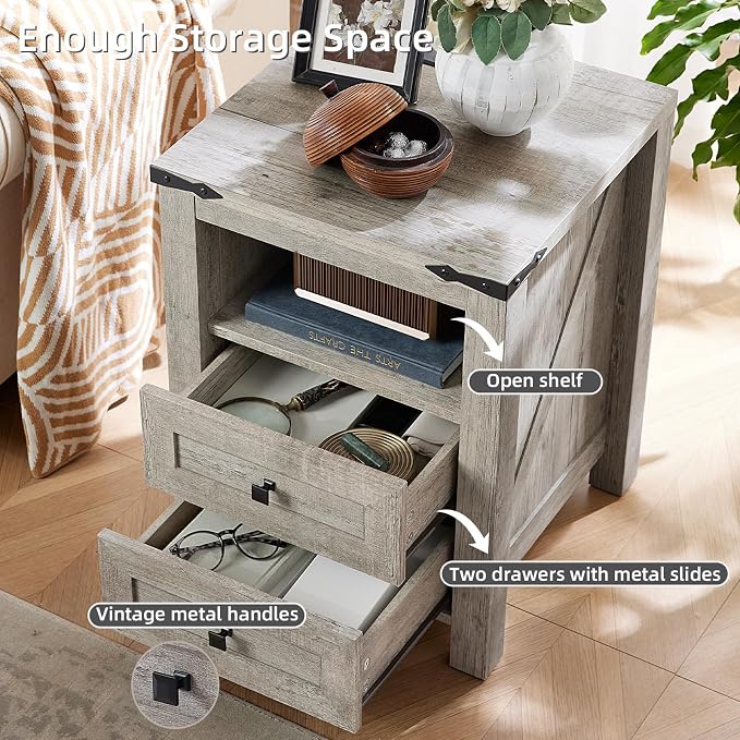 Joaxswe Nightstands Set of 2 - Image 6
