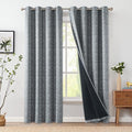 jinchan Boho Blackout Curtains 96 Inches Long by JINCHAN