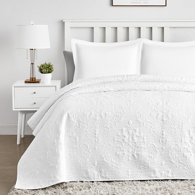 Hansleep White Quilt King Size - Image 2