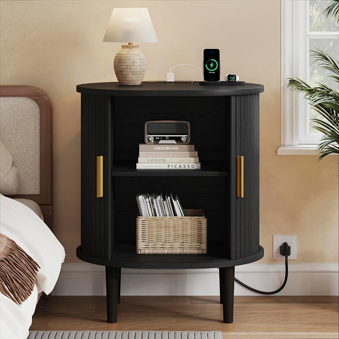 DHH Mid Century Modern Nightstand - Image 3