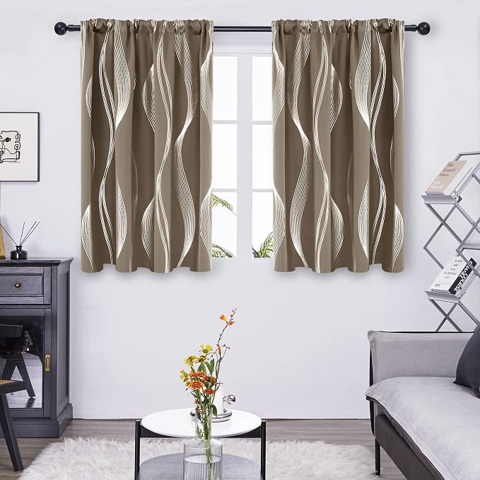 Deconovo Blackout Back Tab Curtains - Image 2