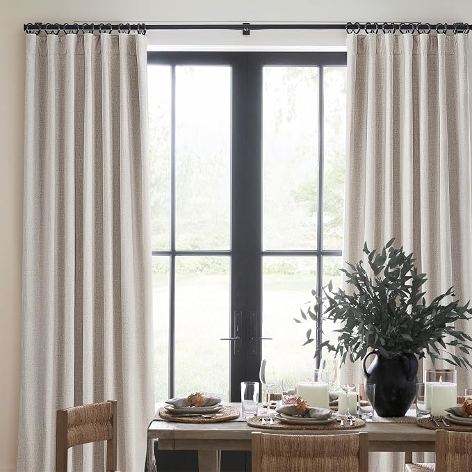 QJmydeco 48 Inch Curtains Sunblock Curtains - Image 6