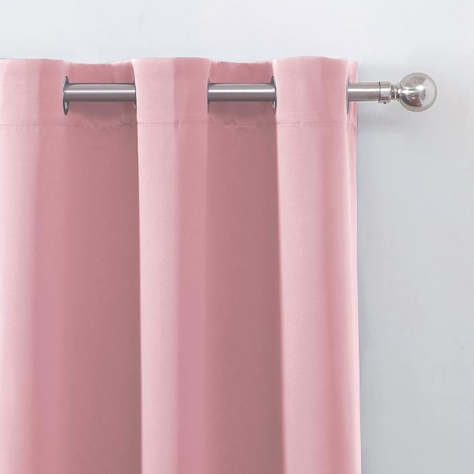Total Blackout Pink Curtains - Image 7