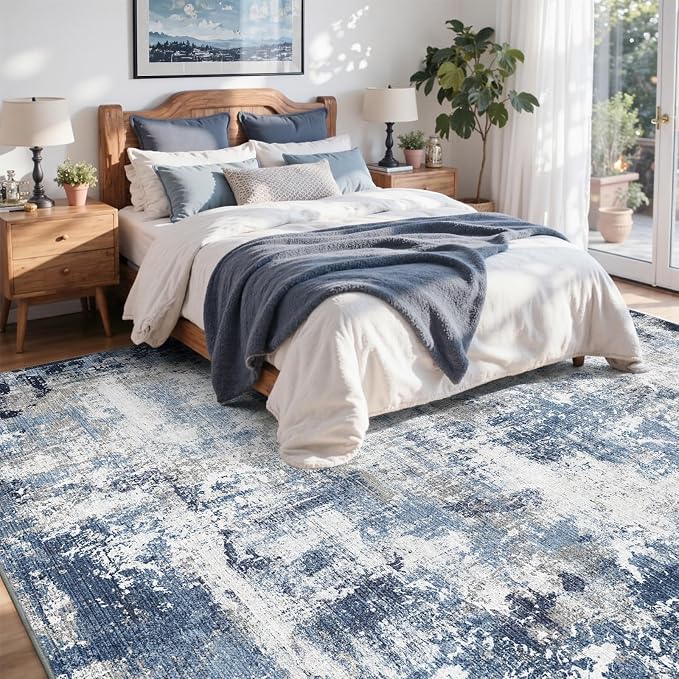 8x10 Ft Large Area Rugs for Living Room, Soft Non-Slip Washable Rugs Modern - Image 4