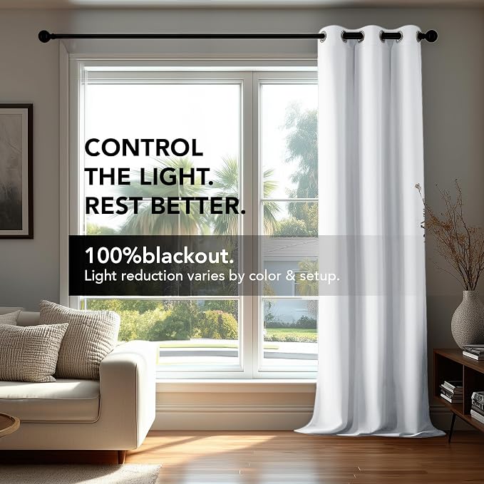 Deconovo Total Blackout Curtains - Image 5