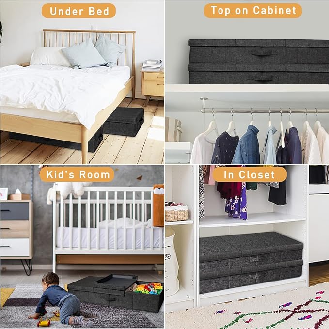 punemi 6 in Tall Under Bed Storage Containers - Image 6