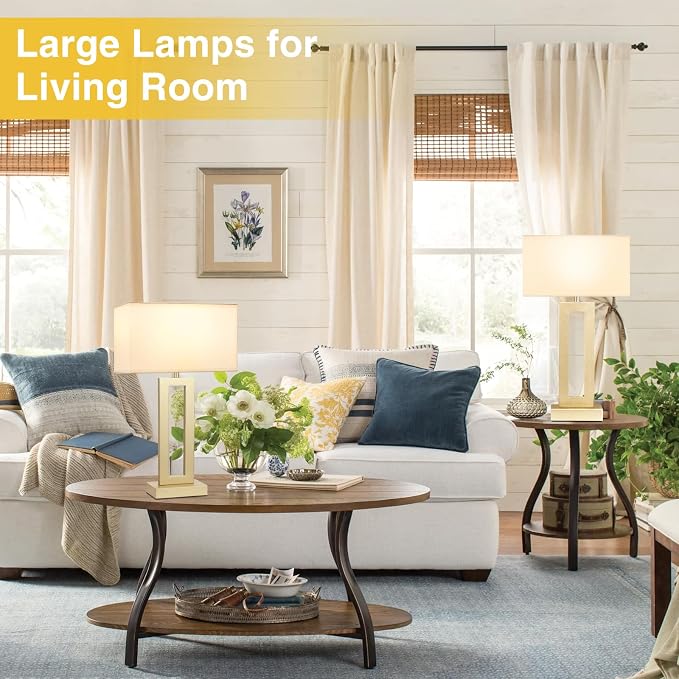 22" Tall Touch Lamps for Nightstand - Image 6