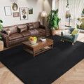 Amearea Large Area Rugs for Bedroom Living Room, 8x10 Black Memory Foam Rug | by AmeareaDirect