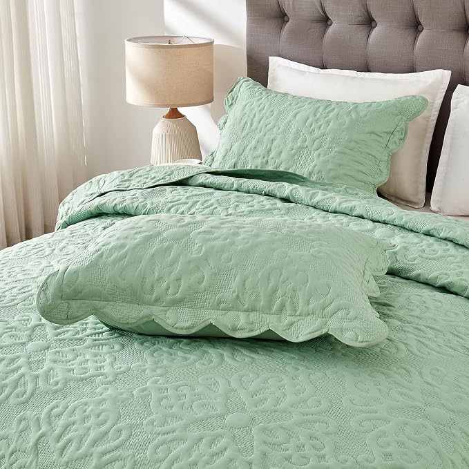 Kingnex Oversized King Bedspreads 128x120 - Image 5