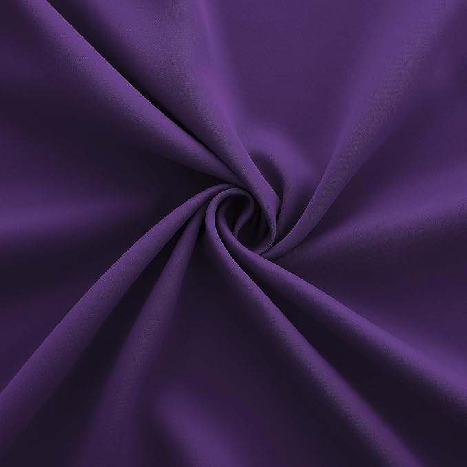 KOUFALL Purple Curtains 96 Inches Long - Image 6