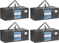 VENO Heavy Duty Moving Bags, Storage Bags, 4 Pack | Packing Supplies, by Veno