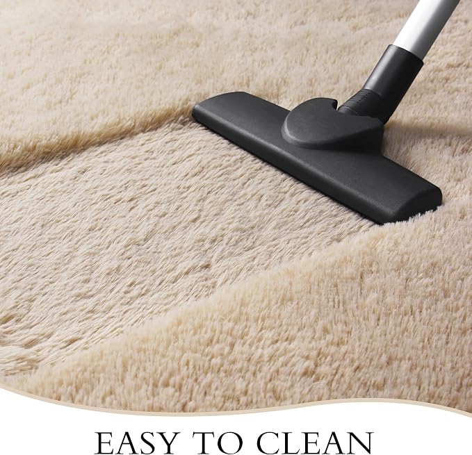Chicrug Soft Runner Rugs for Bedroom Living Room Plush Fluffy Rug 3x10 | Shag - Image 7