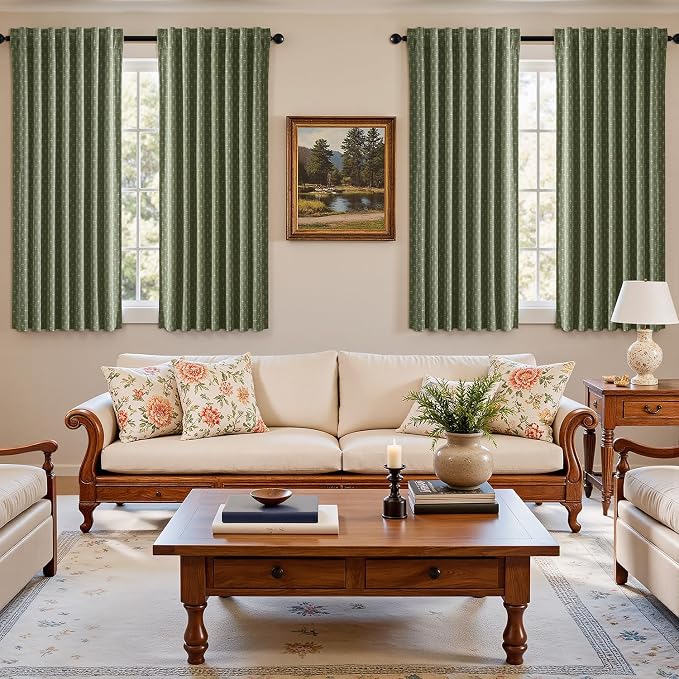 MIULEE 100% Blackout Decorative Linen Curtains - Image 5