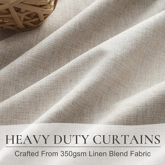 112 Inch Curtains 2 Panel Set Modern Decorative Dark Out Pleated Curtain - Image 4