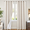 Linen Blackout Curtains by Lajode