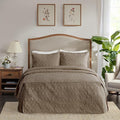 Madison Park Classic Traditional Damask Quilted Bedspread Set, All Season by MADISONPARK