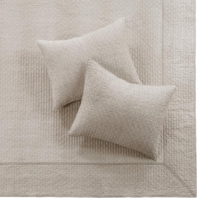 Levtex Home Cross Stitch Reversible Full Bedspread Set - Image 8