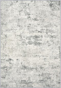 Area Rug Living Room: 8x8 Modern Washable Indoor Soft Carpet Gray | by FXRHLP