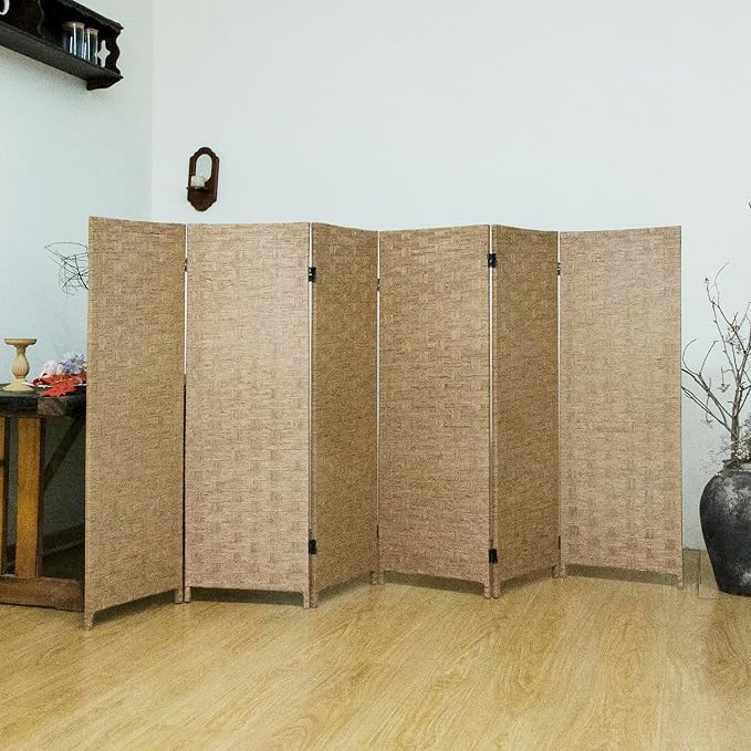 6 Panel Short Room Divider Screen - Image 4