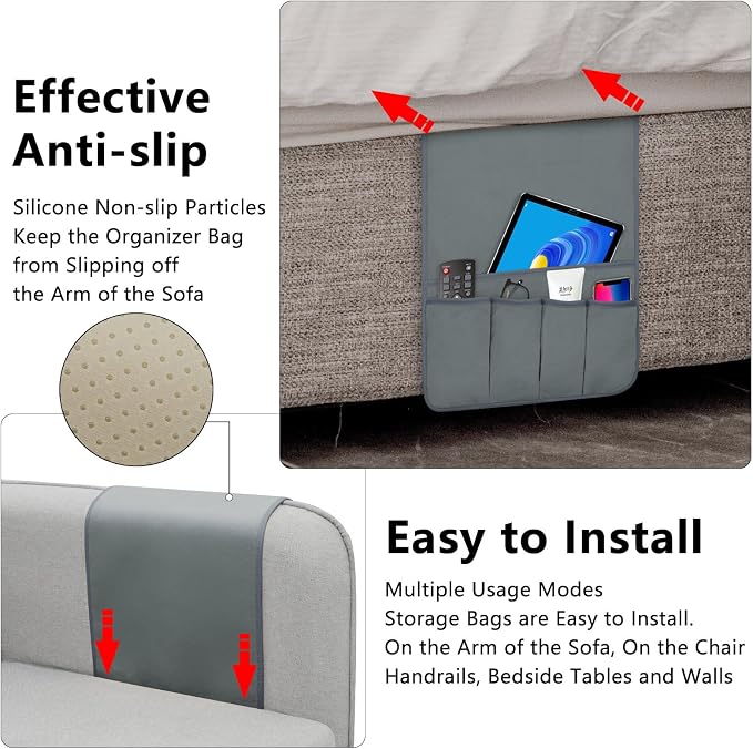 Remote Control Holder for Armchair Caddy, Remote Holder - Image 4