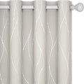 Deconovo Living Room Curtains 84 Inches Long, Thermal Insulated, Room Darkening by Unknown