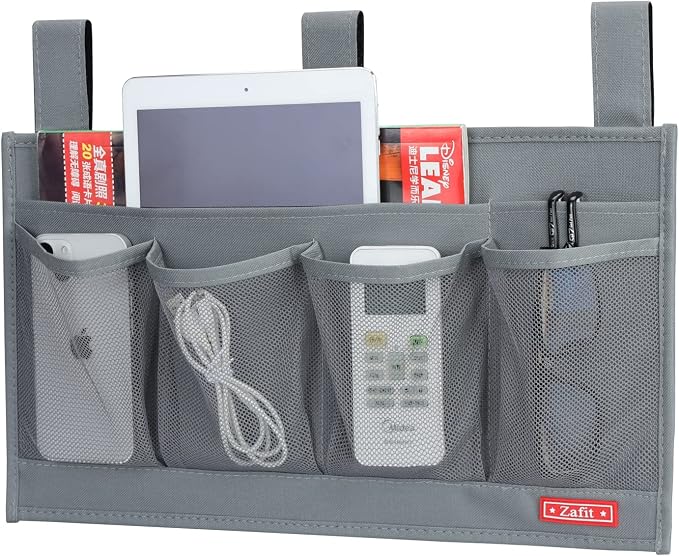 Zafit Hanging Bedside Caddy, Bedside Storage Organizer by ZAFIT