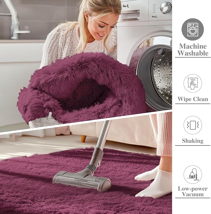 OLANLY 2x8 Machine Washable Runner Rugs - Image 2