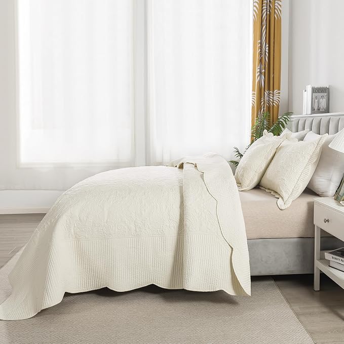 HoneiLife Oversized King Bedspreads 128x120 - Image 2