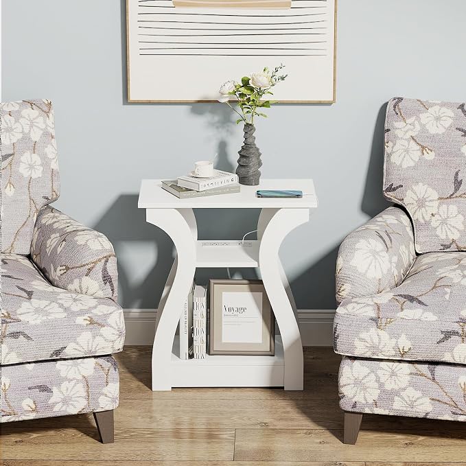 FROMJBEST End Tables Living Room, - Image 3
