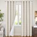 Linen Blackout Curtains by Lajode