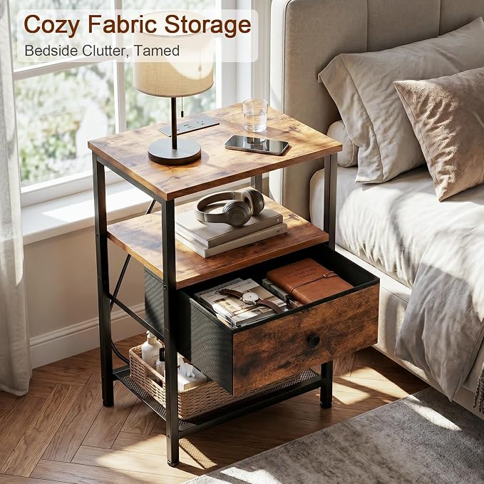 Night Stand, Small Nightstand - Image 5