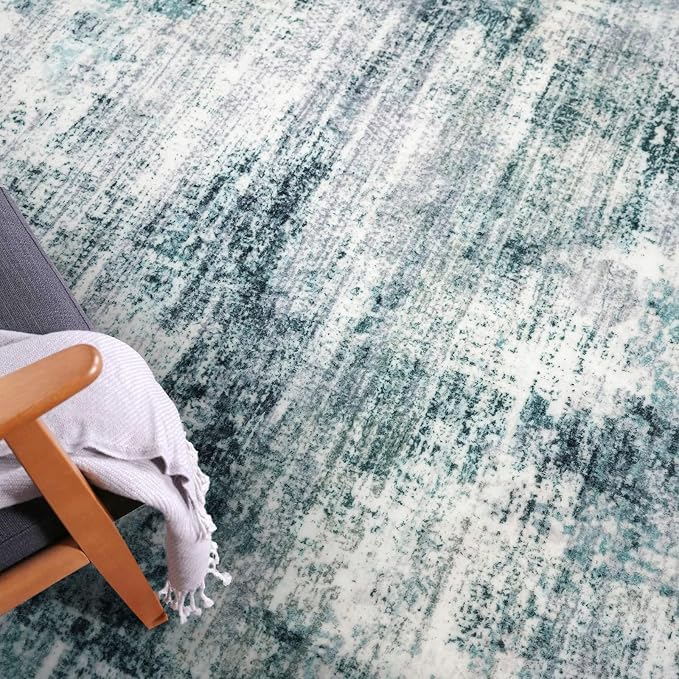 Abstract Area Rug 3x5 Ft Washable Rugs - Image 7