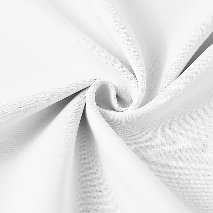 Elegant Pleated Privacy Window Curtain Panels 96 Inches Long, Memory Shape - Image 7