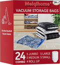 Vacuum Seal Bags for Clothing Travel & Home Storage, travel vacuum bags by MEIQIHOME