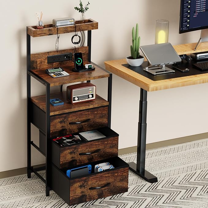 SZLHANJZ Nightstand Set of 2, - Image 7