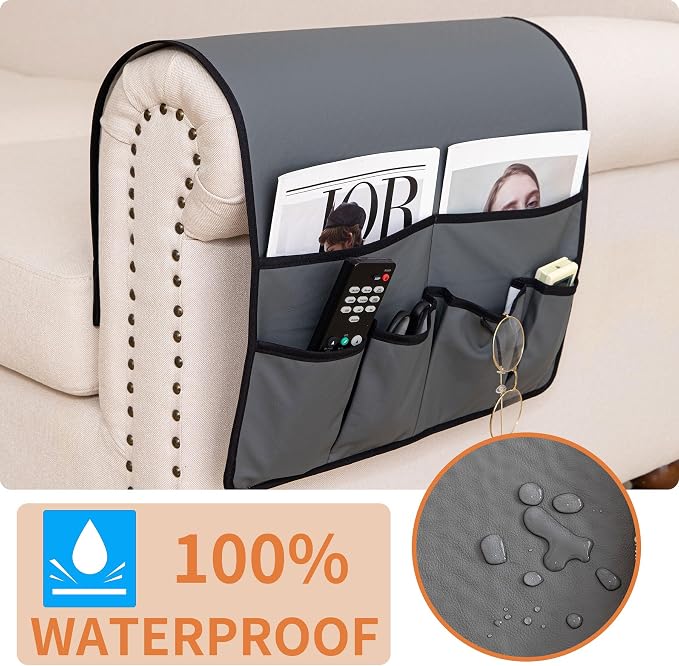HAOMAIJIA Sofa Armrest Organizer, Remote Control Holder - Image 2