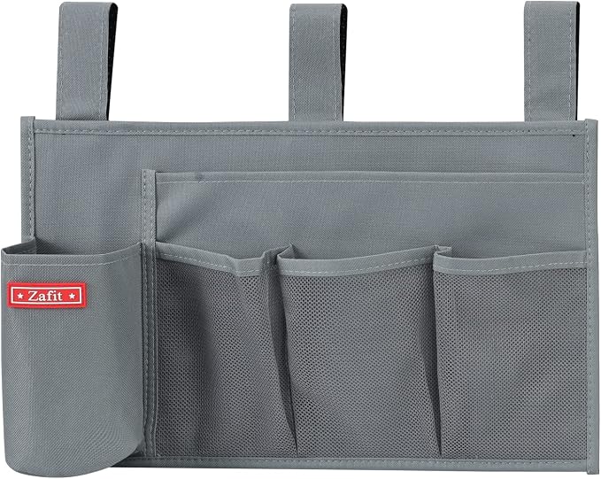 Zafit Hanging Bedside Caddy, Bedside Storage Organizer - Image 4