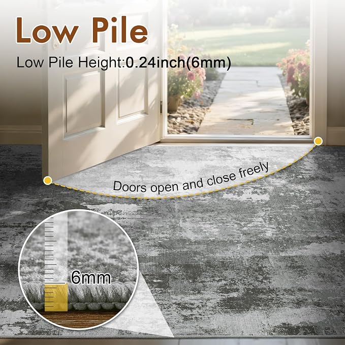 9x12 Ft Extra Large Washable Area Rugs - Image 8