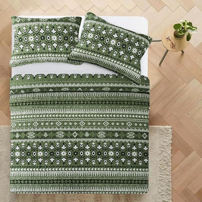 VAPUTAR Reversible Quilt Bedding Set - Image 6