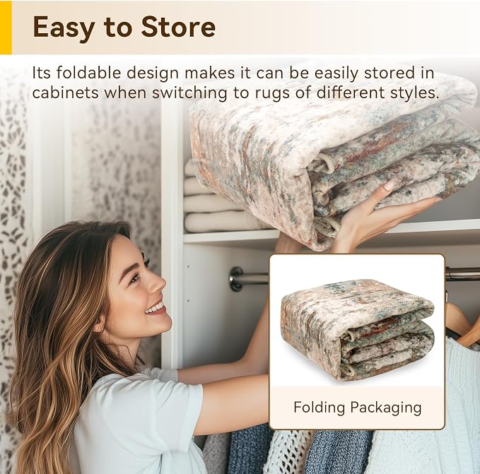 RELEANY Washable 6'x9' Abstract Area Rug - Image 9